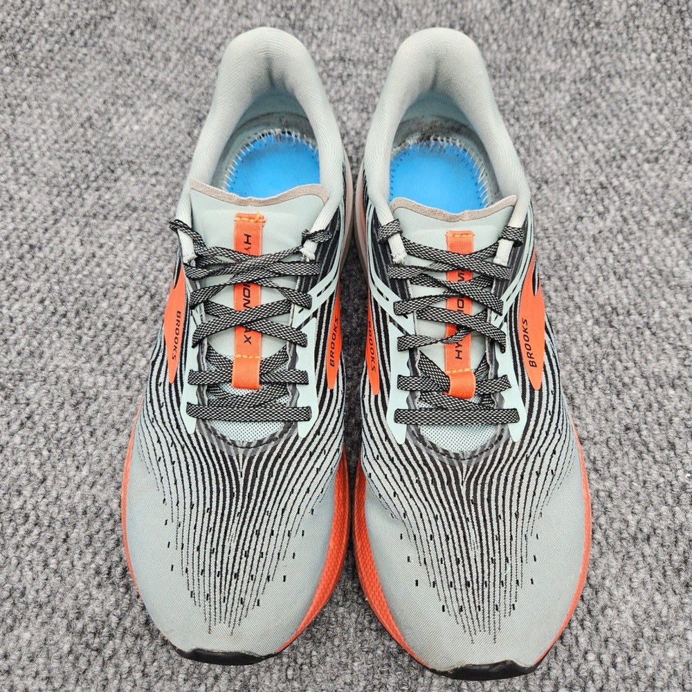 Brooks Women's 12 Seafoam Orange Hyperion Max Running Shoes Athletic Performance - Picture 4 of 10